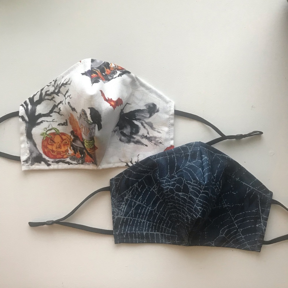 Adjustable Halloween Face Masks